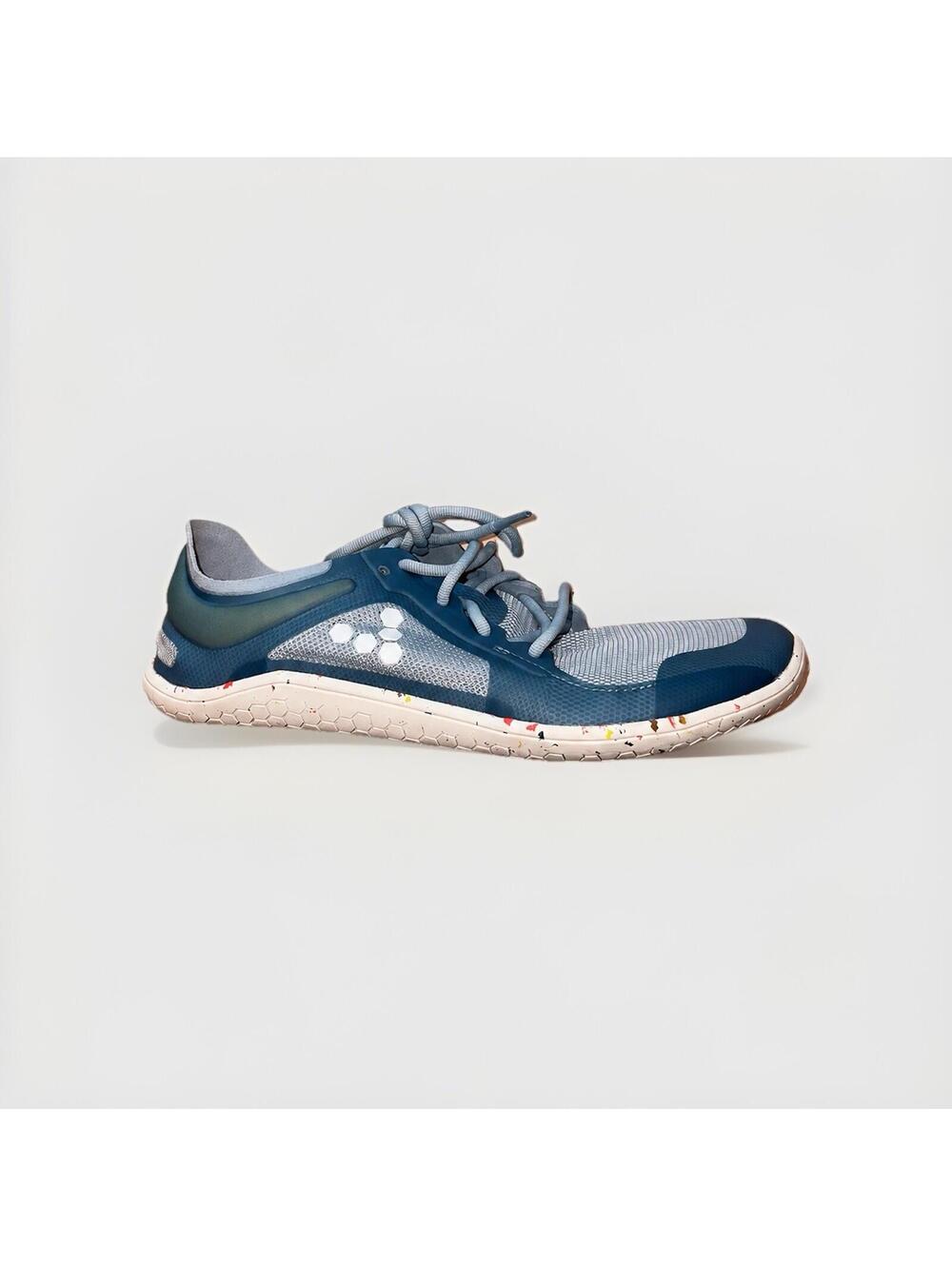 Vivobarefoot Primus Lite Knit Women’s EU 38 US 7 Blue Gray Barefoot Shoes